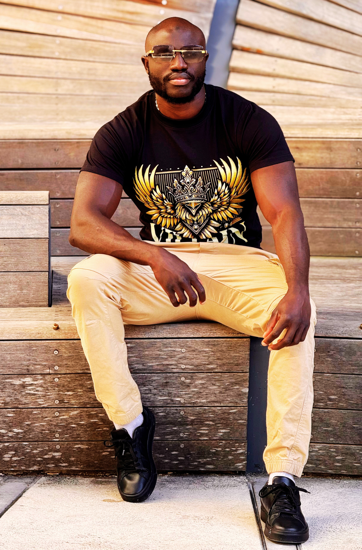 Eagle Crown Tee:Bold Style for Trendsetters |Kings Tee

