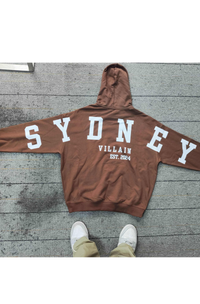 SYDNEY Backprint Hoodie + Pant – Unisex 100% Cotton French Terry 420 GSM