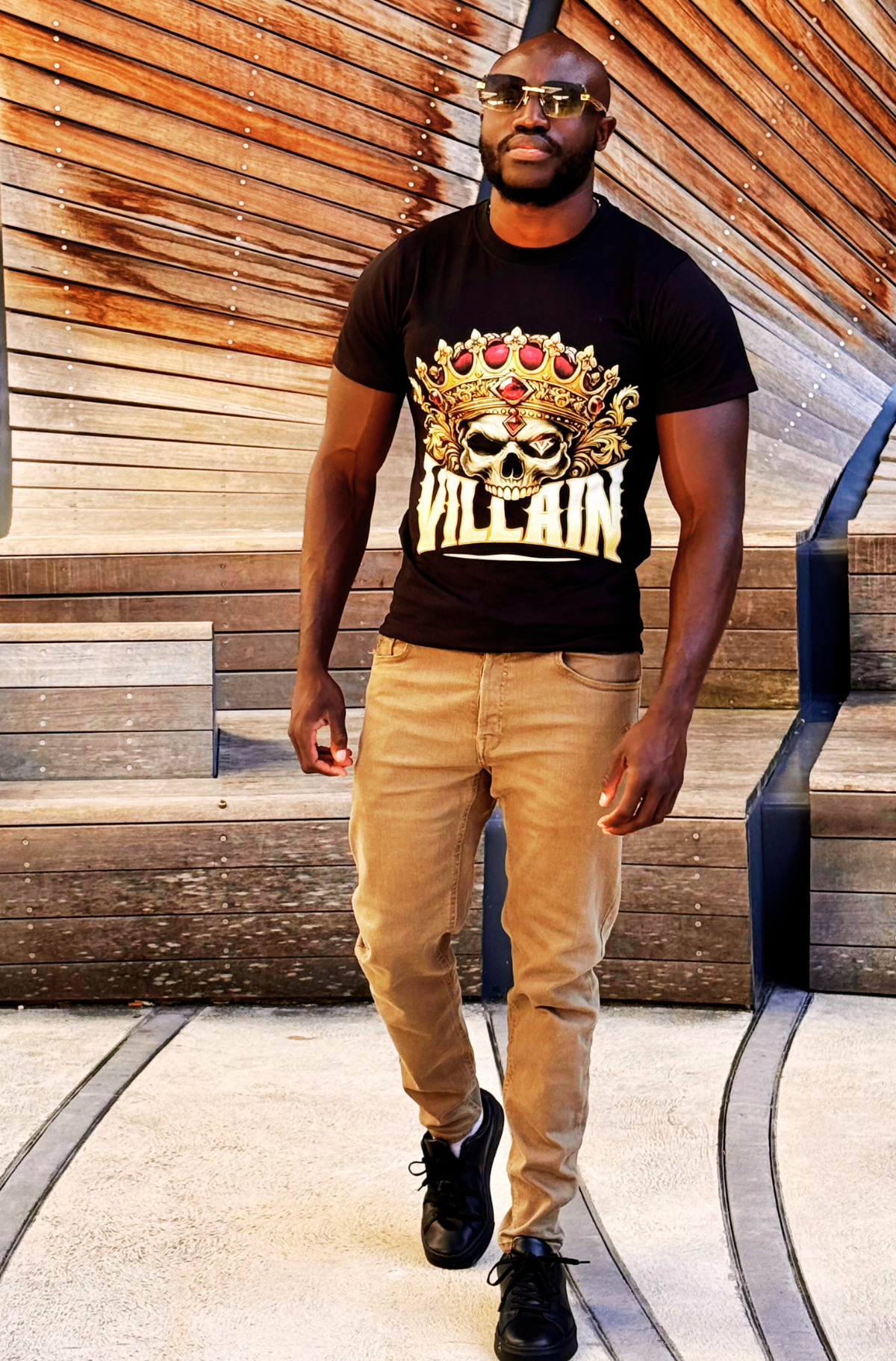 Skull Crown Tee: Bold Style for Rule-Breakers |  Kings Tee