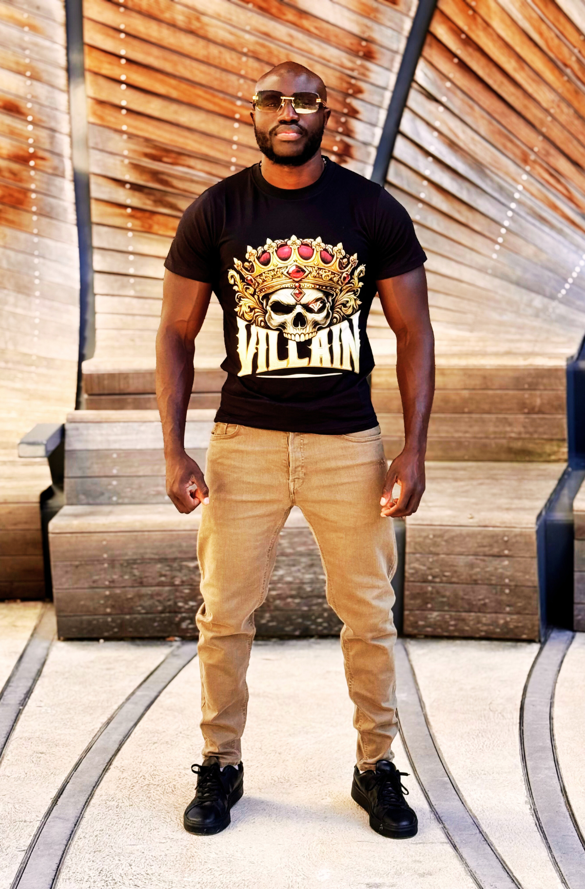 Skull Crown Tee: Bold Style for Rule-Breakers |  Kings Tee