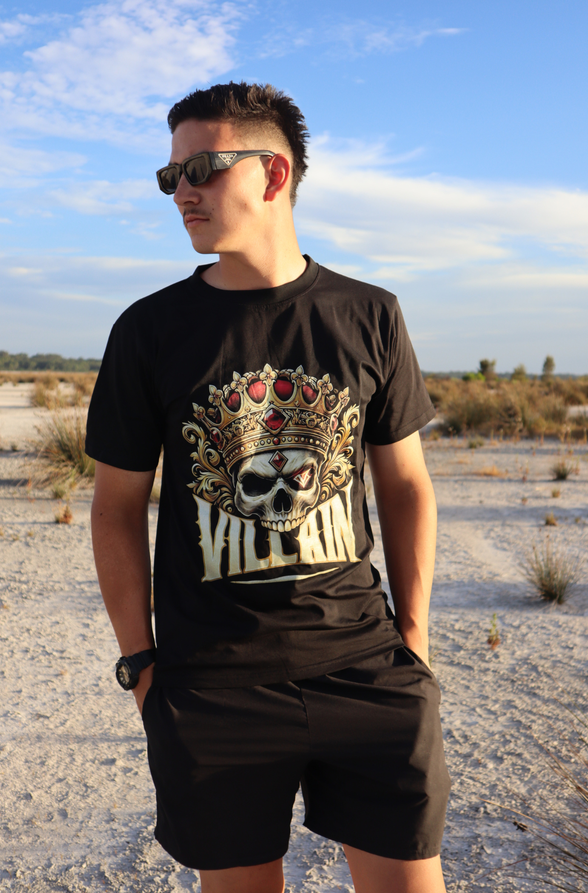 Skull Crown Tee: Bold Style for Rule-Breakers |  Kings Tee