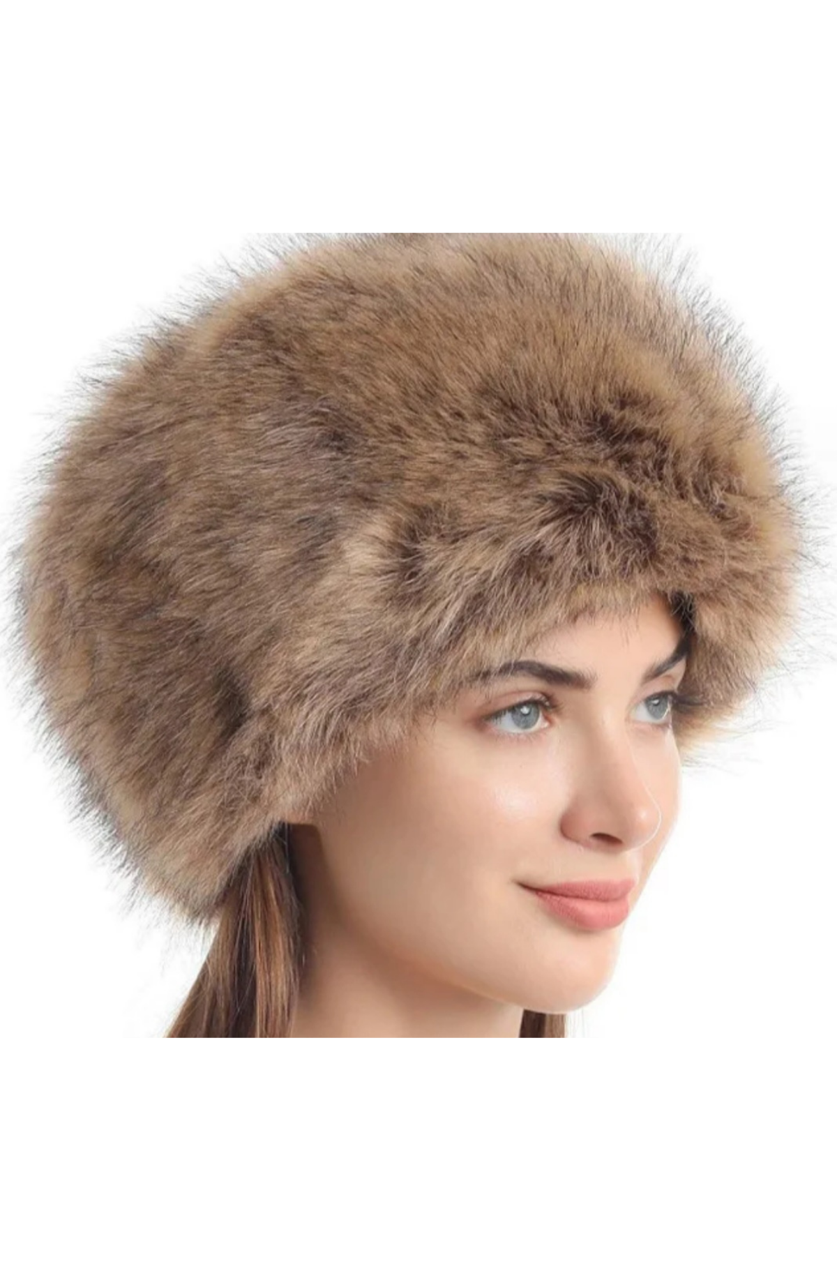Women's Faux Fur Winter Hat – Elegant & Ultra-Warm
