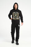 Rich Villain Crown Hoodie: 500 GSM French Terry Cotton