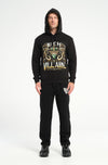 Rich Villain Crown Hoodie: 500 GSM French Terry Cotton