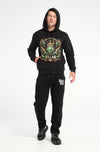 Serpent Gemstone Crown Hoodie: 500 GSM French Terry Cotton