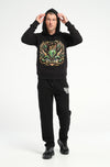 Serpent Gemstone Crown Hoodie: 500 GSM French Terry Cotton
