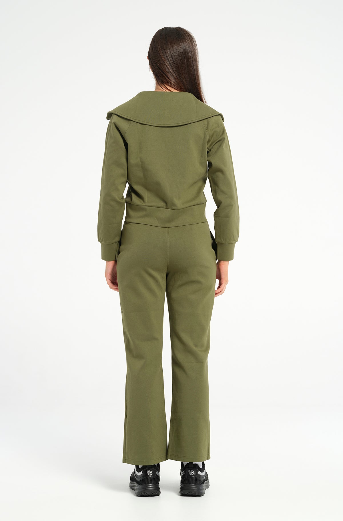 Olive LUXE Mode - Sweatshirt + Pant