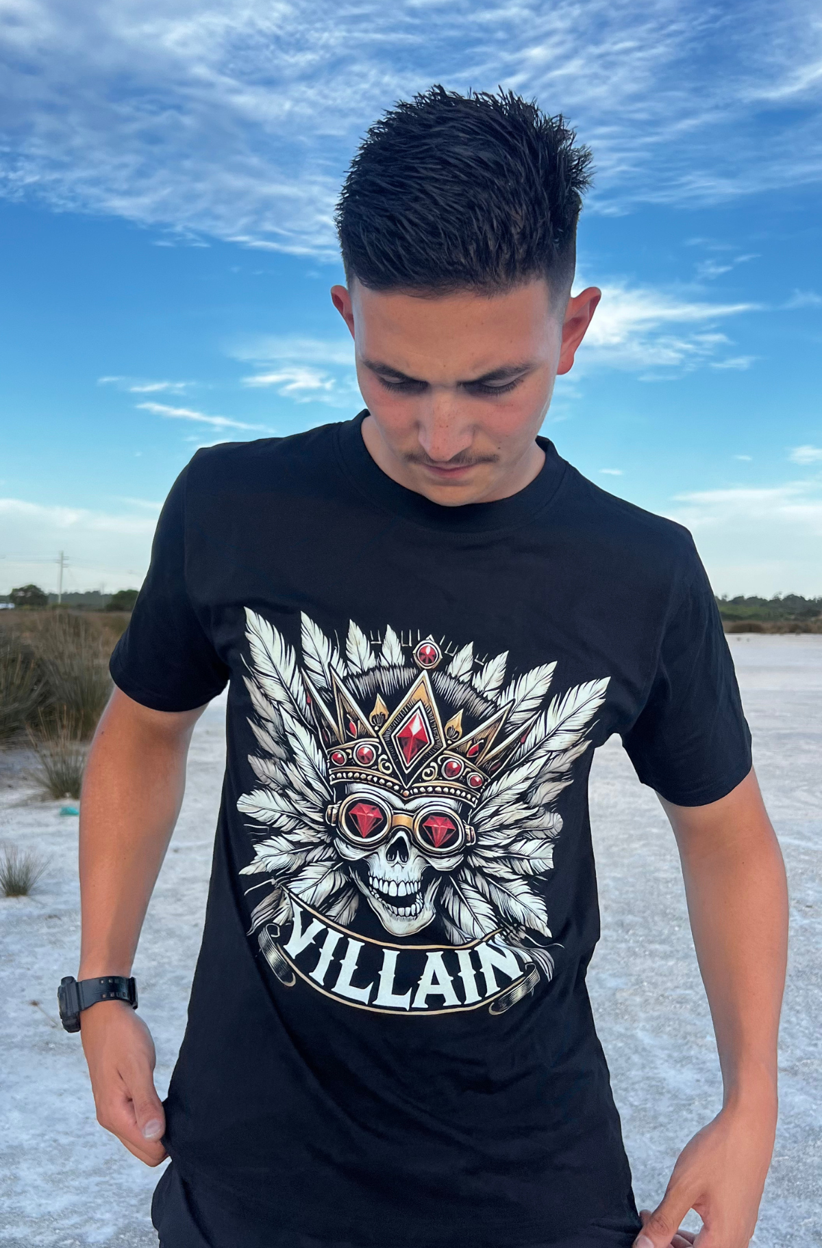 Villain Skull Tee:Bold Style for Rebels |Kings Te