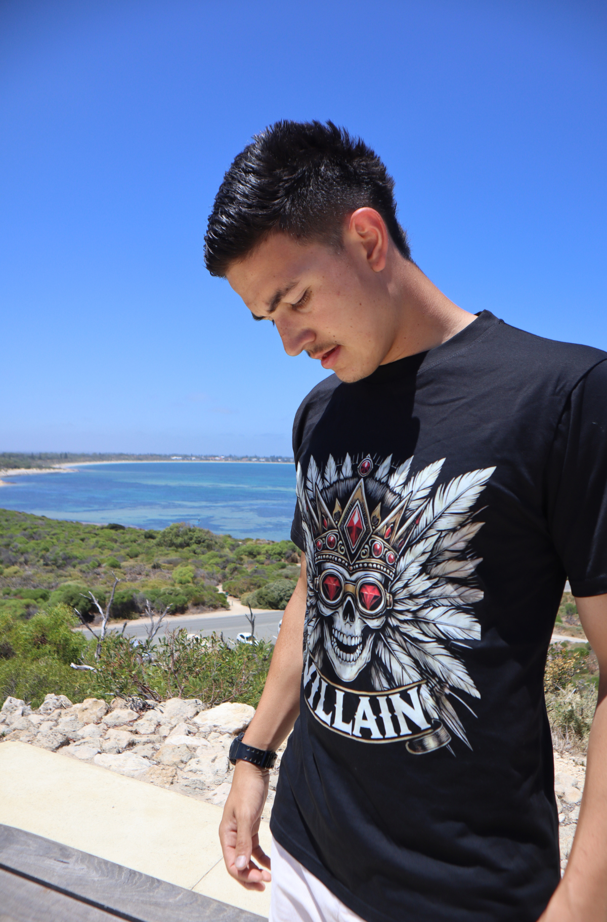 Villain Skull Tee:Bold Style for Rebels |Kings Te