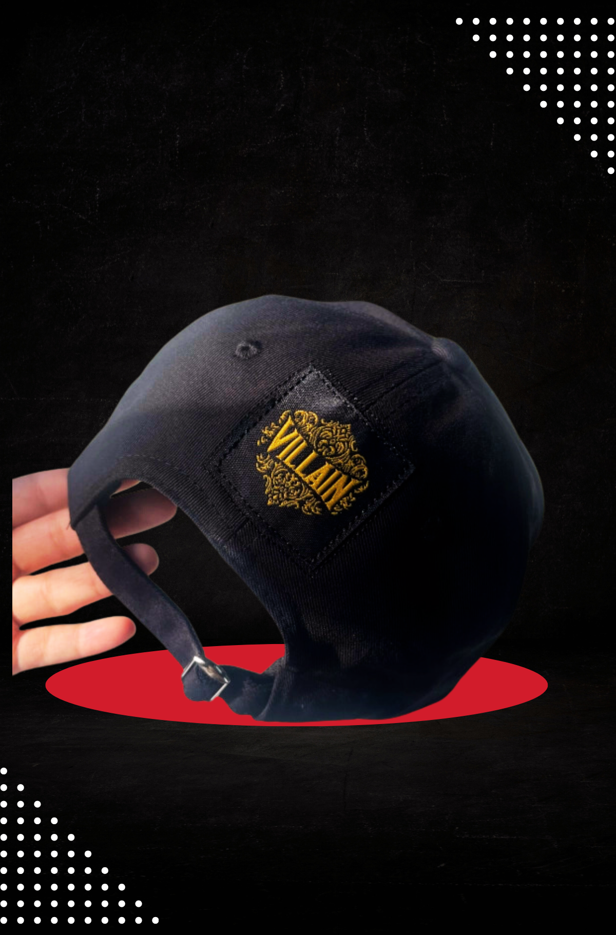 Queens Crown: Luxe 100% Cotton Twill Cap | VILLAIN Store