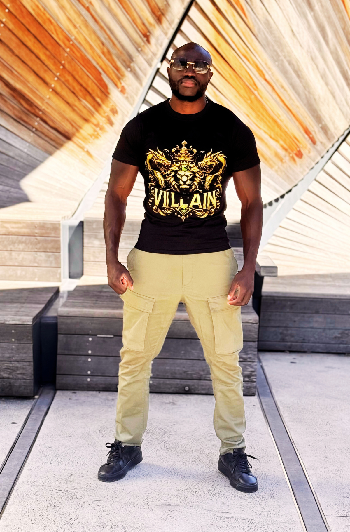 Lion & Dragon Tee:Fierce Style for the Bold | Kings Tee
