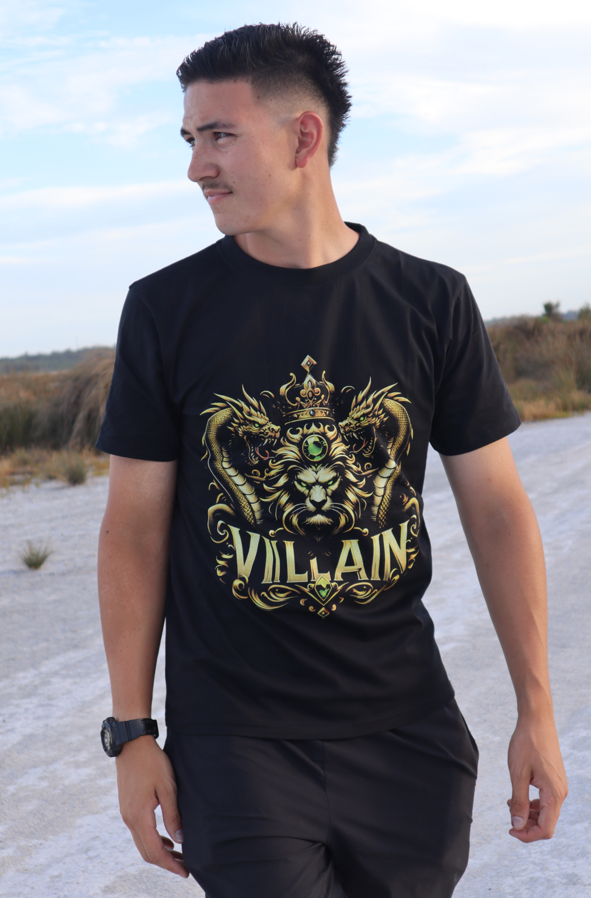 Lion & Dragon Tee:Fierce Style for the Bold | Kings Tee