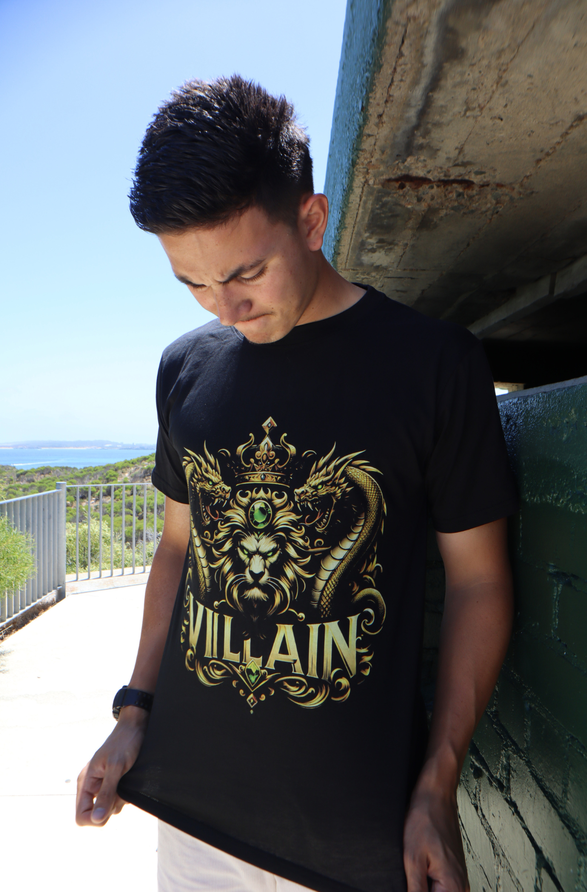 Lion & Dragon Tee:Fierce Style for the Bold | Kings Tee