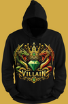 Golden Dragon Crown Hoodie: Luxe 100% Cotton Streetwear 