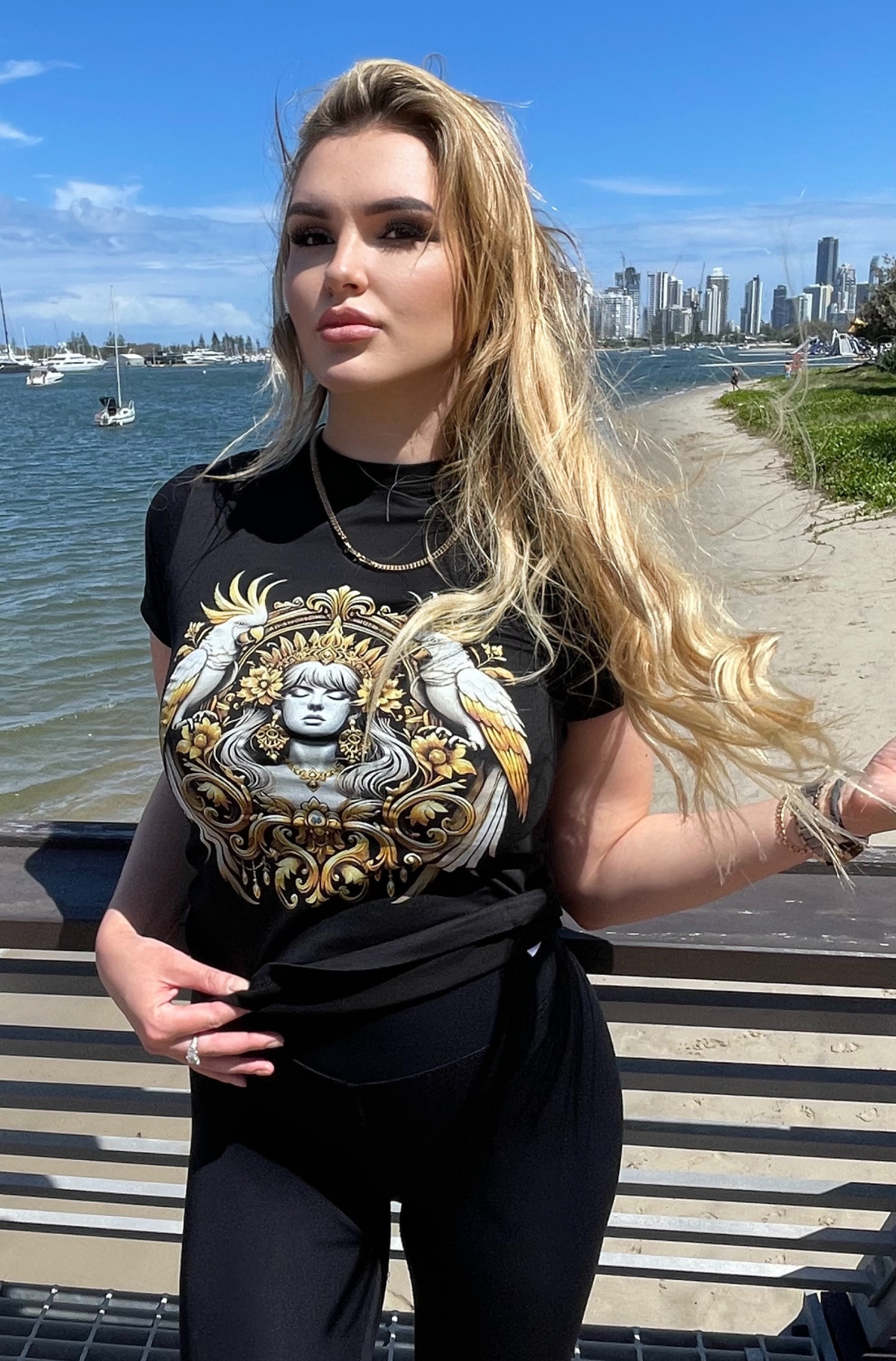 Artistic Goddess Bold Wearable Trendsetters | Queens Tee