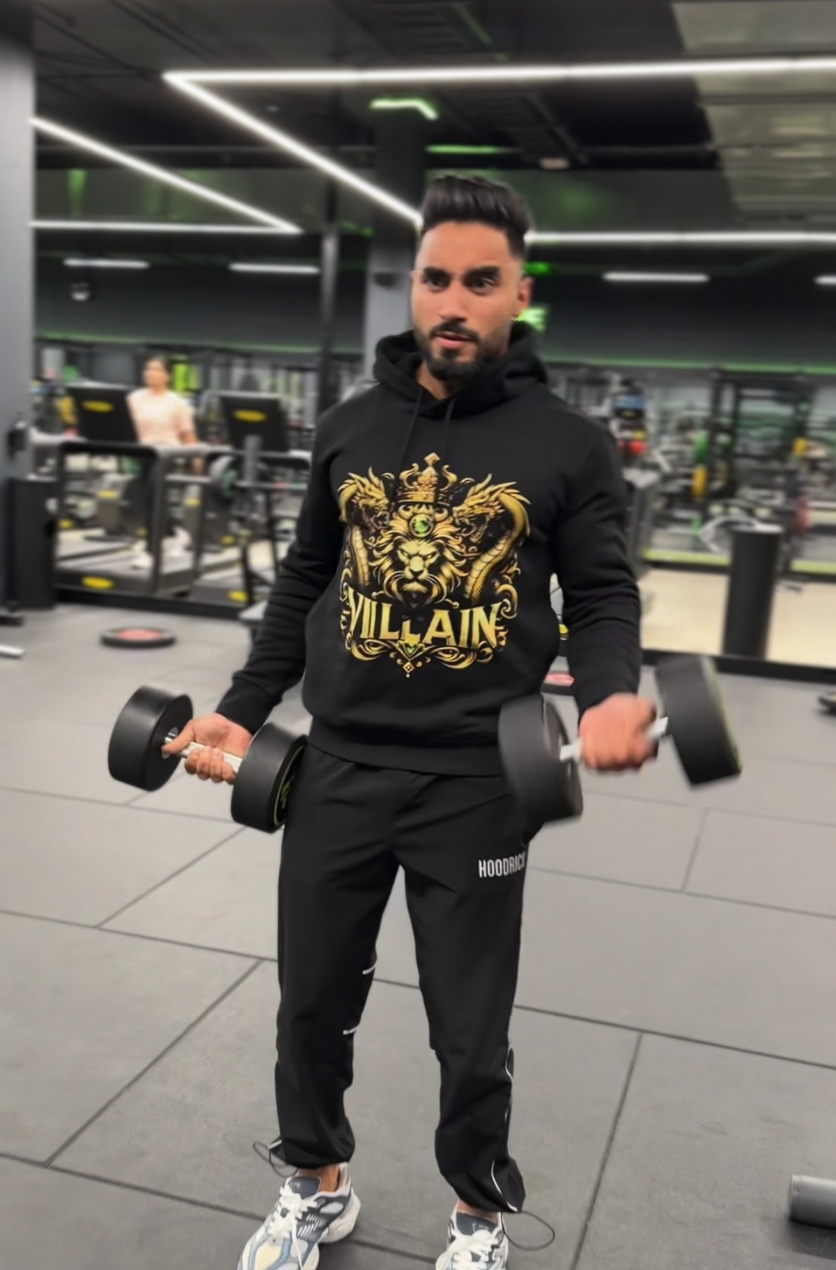 Lion & Dragon Crown Hoodie: Premium 100% Cotton 500GSM |  VILLAIN Store