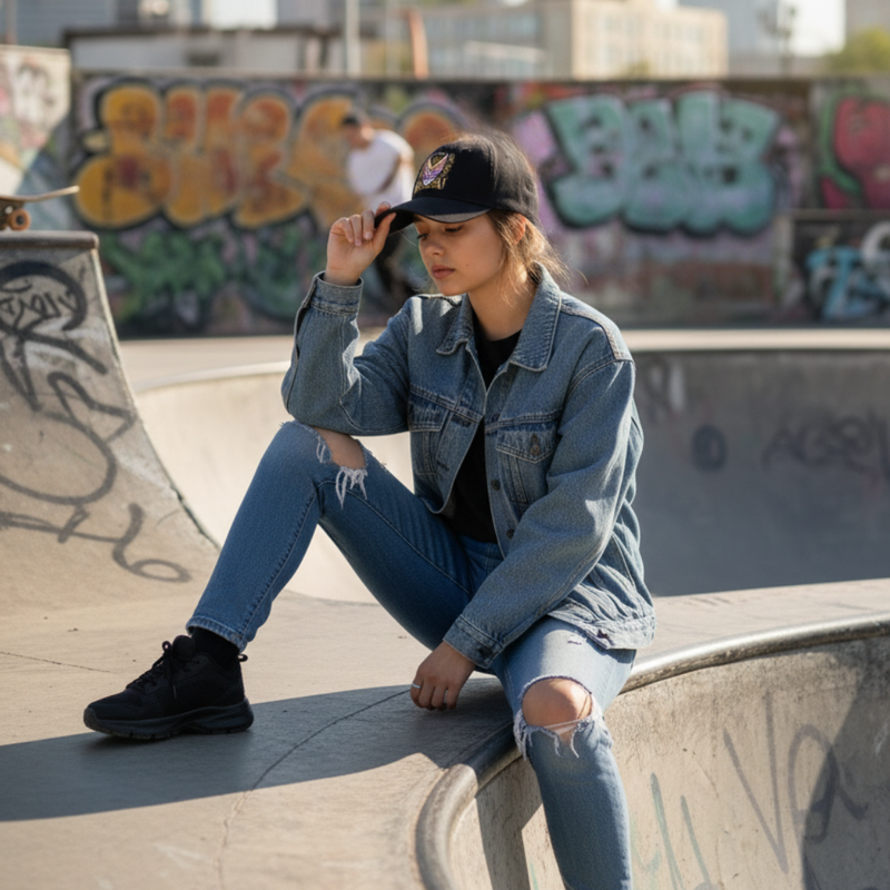 Queens Rule the Game: 100% Cotton Twill Cap 👑🖤